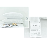 Housse de protection pour oreiller étanche anti-acariens, anti-punaises de lit, taie d'oreiller anti-allergie, 50X70CM
