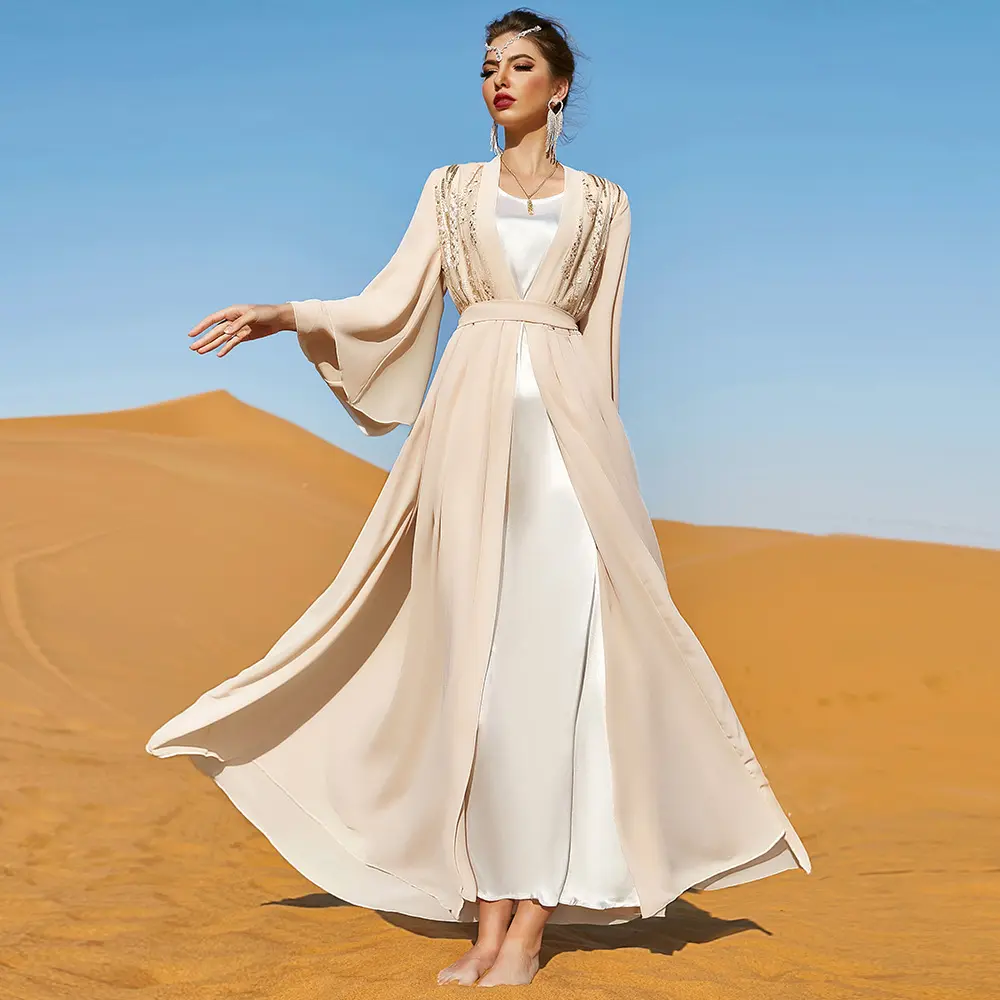 2022Newest Type Wholesale Price Dubai Muslim Khimar Jilbab Women Prayer Hijab Abaya Long Dress Islamic Clothing