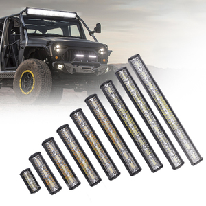 Nuovo 120W-660W barra luminosa a LED per auto Exploradora Off-Road lampade per messa a fuoco di camion luci LED durevoli per veicoli avventura - Product Image 5