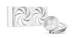 DEEPCOOL LE240 LE360 V2 AIO CPU <b>Liquid</b> <b>Cooler</b>, Zero Dark / Pure White, ARGB PWM Fan, Anti-Leak Water Cooling Support Intel LGA18 - Product Image 2