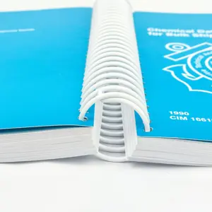 Cuaderno personalizado de fábrica de China, diario de alta calidad de la India, encuadernación en espiral de plástico, impresión de papel, tapa blanda