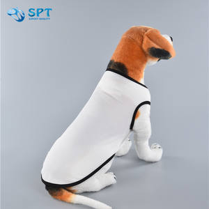Camisetas de disfraces de mascotas de verano Diseño personalizado Trajes para perros Sublimación Camisetas en blanco Servicios de fabricación para ropa de mascotas - Product Image 2