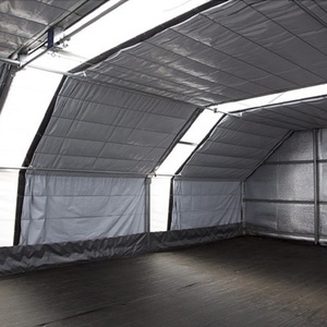 Estructura de marco de túnel grande comercial, techo retráctil, opaco, privación de luz automatizada, invernadero de setas para <span class=keywords><strong>hierbas</strong></span> - Product Image 1