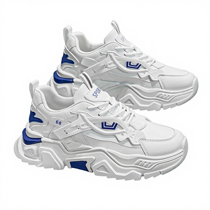 Zapatillas Deportivas de Malla Transpirables para Hombre, con Plataforma, Color Blanco, Modelo 2026, Última Moda - Product Image 6