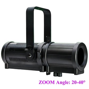 Mini 60W ZOOM RGBW LED Teatro teatral Ellipsoidal Leko Perfil <span class=keywords><strong>Spot</strong></span> Light para estudio de escenario - Product Image 5