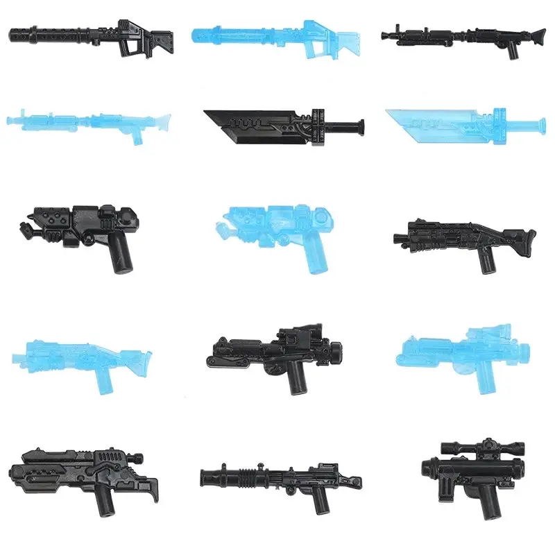 10 pièces/sac star accessoires armes à feu pour Storm Action blocs compatibles jouets guerre