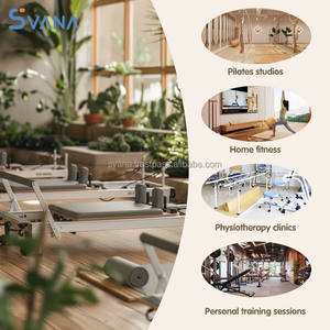 Cama de Pilates Plegable de Aluminio con Sistema de Resistencia Ajustable, Suave y Duradera, para Gimnasio en Casa y Salud - Product Image 2