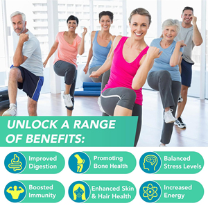 OEM Fabrikant Zeealg Zwarte Zaadolie Capsules 600mg Per Portie Stressverlichting Energie Vitaliteit Adaptogene Ondersteuning 120 Stuks - Product Image 3