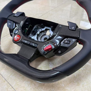 Volante de Fibra de Carbono LED Mejorado para <span class=keywords><strong>Ferrari</strong></span> 458 GTC4, Compatible con 458 488 <span class=keywords><strong>FF</strong></span> F12 California T F8 812 GTC4 - Product Image 6