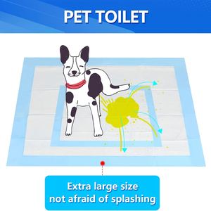 Custom Eco-Friendly Cotton Disposable Thick Dog Pee <b>Pad</b> High Absorbency Antibacterial Deodorant Features IP67 <b>Waterproof</b> for - Product Image 4