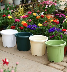Pots de fleurs en plastique pour la culture de fleurs de jardinage en gros, épaissis, respirants, perméables à l'eau, pour boutures de roses et de clématites - Product Image 3