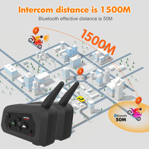 Headset Bluetooth Pro Rider: ENC Dinamis, Panggilan HD Stabil, Berbagi Musik, IPX6 - Product Image 3