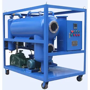 Huazheng Electric 1800LPH Single Stage Transformer purification plant vacuum turbine oil purifier