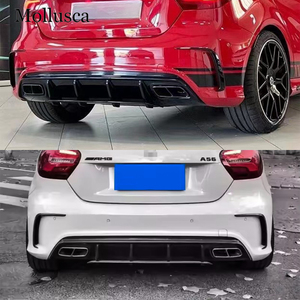 ลิ้นกันชนหลังคาร์บอนไฟเบอร์ทรง AMG สำหรับรถยนต์ A-Class W176 ปี 2013-2017 - Product Image 2