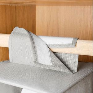Wholesale Foldable Fabric Closet <b>Storage</b> Organizer Living Room Applicable Cloth Hanging <b>Shoe</b> <b>Storage</b> Organizer Polybag Packing - Product Image 2