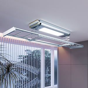 Séchoir <span class=keywords><strong>de</strong></span> plafond en aluminium tendance pour maison intelligente, levage automatique, suspendu au plafond, pour usage extérieur et domestique - Product Image 2