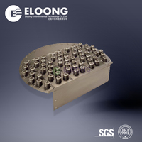 Plateau à bulles Eloong SS304 316L, composants internes de colonne de distillation sur mesure, certifié ISO9001, efficacité de 99 % pour la séparation chimique
