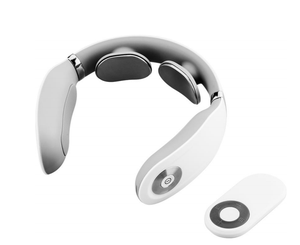 2019 <b>Electric</b> Neck Massage Therapy <b>Instrument</b> Health CareBack Wireless Vibration Intelligent Neck Guard - Product Image 1