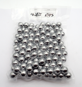 YG6 High Precision Hard Alloy Pellet <strong>YG8</strong> D14.2875mm Sintered Cemented Tungsten <strong>Carbide</strong> Polished Grinding Ball - Product Image 1