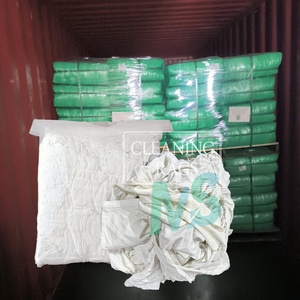 Trapos de Algodón Blanco Sin Pelusa, Trapos Industriales de Fibra de Algodón Procesada, Trapos de Limpieza para la Limpieza de Rodillos de Imprenta de Alta Velocidad - Product Image 1