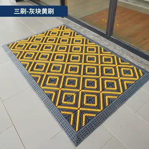 Prix d'usine de gros Paillasson anti-poussière en PP de haute qualité avec brosse en nylon Paillasson d'entrée pour hôtel - Product Image 3