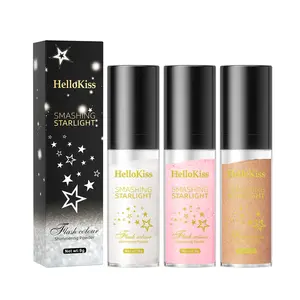 HelloKiss Fairy Highlighter Patting powder Brightening whole body highlighter Contouring powder natural three-dimensional makeup