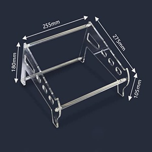 Soporte Elevador Flotante para Monitor de Portátil, Acrílico Transparente de Alta Calidad, Personalizable, Moderno, Antioxidante y Lavable, Venta al Por Mayor - Product Image 2