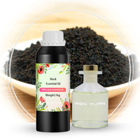 Encens citronnelle pamplemousse vétiver certifié biologique Huile de musc pur naturel en vrac OEM Ingrédient bougie parfum