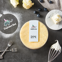 Boîtes d'emballage en plastique pour gâteaux de dessert tiramisu en carton de chocolat de marque privée de haute qualité
