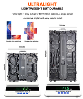 Module d'affichage LED en location P3.9, panneau LED extérieur, écran LED étanche pour la publicité