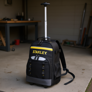 Mochila con Ruedas para Herramientas Stanley de 20L, Bolsa de Trabajo con Ruedas para Herramientas y Equipos - Product Image 3