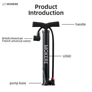 MOKERE ручной велосипедный насос высокого давления экономит усилия и быстро заряжает Электрические Велосипедные воздушные насосы - Product Image 2