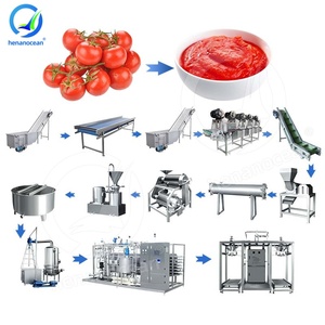 <span class=keywords><strong>Ligne</strong></span> de Sauce Tomate OCEAN Ketchup Make Machine Petite <span class=keywords><strong>Ligne</strong></span> de Production de Pâte de Tomate en Conserve - Product Image 2