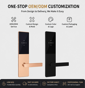Cerradura Inteligente para Puerta de Hotel con Control por Aplicación Tuya, Código PIN, Huella Dactilar, Reconocimiento Facial 3D y Control Remoto, de Aleación de Aluminio - Product Image 4