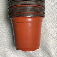 Pots de pépinière avec dôme d'humidité 4 "Pot de jardinage en plastique Transparent souple conteneurs de plantation tasses planteur pour semis