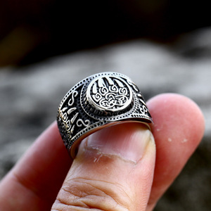 SS8-1122R Anillo de Acero Inoxidable con Diseño Actualizado 2023, Pata de Oso Vikinga, Protección Eslava de <span class=keywords><strong>Veles</strong></span> para Hombre, Regalo Creativo, Venta al por Mayor - Product Image 5