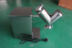 Lab Scale V Type Powder Mixer Machine 2L Stainless Steel For Spice Seasoning <b>Coffee</b> <b>Protein</b> - Product Image 4