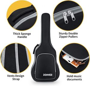 Muestra Gratuita de Funda Acolchada Personalizada para Guitarra Acústica y Bajo - Product Image 3