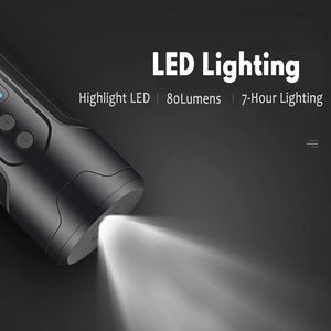 Inflatore elettrico Wireless per pneumatici DC 11.1V Mini pompa ad aria per vuoto zaino e viaggi - Product Image 6