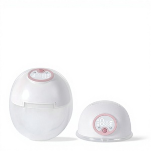 <span class=keywords><strong>Tire</strong></span>-<span class=keywords><strong>lait</strong></span> électrique portable mains libres à débit variable avec gel de silice et PP sans BPA, extracteur de <span class=keywords><strong>lait</strong></span> massant - Product Image 2