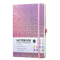 Carnet A5 en PU coloré, Journal en PU gravé au laser, Livre de notes de réunion personnalisé, Logo personnalisé accepté