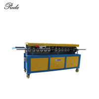 Promotion Usine : Machine de formage de bordures à rouleaux TDF pour conduits d'air T15 T12, Équipement de fabrication de conduits CVC