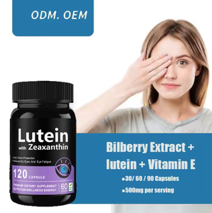 OEMブルーベリールテイン<span class=keywords><strong>Zeaxanthin</strong></span>ソフトゲル栄養補助食品目の健康と免疫サポート大人1本あたり120カプセル - Product Image 5