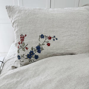 कढ़ाई डवेट कवर कढ़ाई बिस्तर के साथ बेडडिंग डुवेट लक्जरी डवेट कवर - Product Image 5