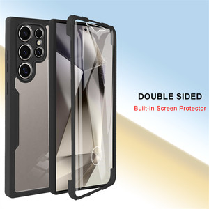 Custodia Protettiva Integrale 360 con Protezione Schermo per <span class=keywords><strong>Samsung</strong></span> <span class=keywords><strong>Galaxy</strong></span> S26 S25 S24 S23 S22 <span class=keywords><strong>S21</strong></span> Ultra S25+ PLUS S25 <span class=keywords><strong>FE</strong></span>, <span class=keywords><strong>Cover</strong></span> Bifacciale - Product Image 5