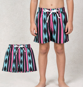 Shorts de bain pour garçons RTS Summer Ocean Shark Starfish Sailboat Western Kids, nouveaux modèles, vêtements de bain boutique, vêtements de plage pour garçons - Product Image 3