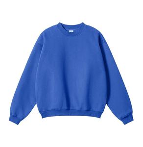 Vente Flash : Sweat-shirt de luxe épais et personnalisable en coton 100% uni à col rond pour homme - Product Image 1