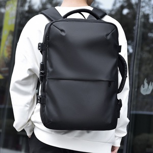 Zaino da viaggio portatile antifurto in pelle PU con Logo personalizzato zaino da lavoro e da uomo a scuola di grande capacità - Product Image 6