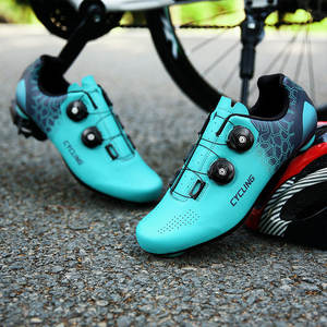 Usine nouvelles chaussures de cyclisme de <span class=keywords><strong>vélo</strong></span> respirantes pour hommes et femmes chaussures de verrouillage de <span class=keywords><strong>vélo</strong></span> de <span class=keywords><strong>route</strong></span> pour la marche en montagne et le cyclisme - Product Image 1