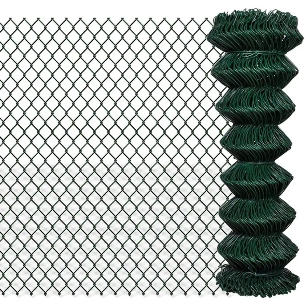 Saudi HCIS/ARAMCO pvc coated chain link fence with post